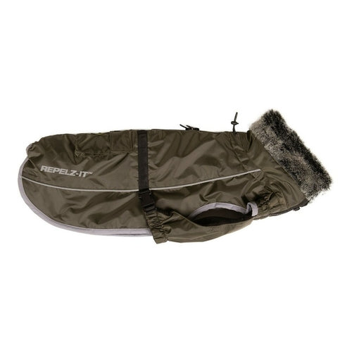 Manteau Imperméable pour Chien – Vert 60 cm