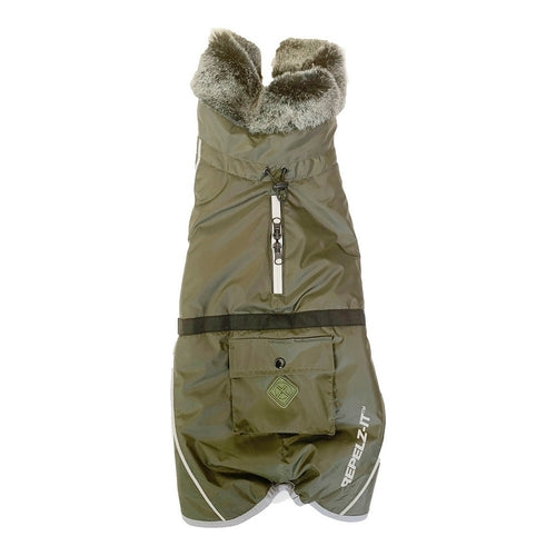Manteau Imperméable pour Chien – Vert 60 cm
