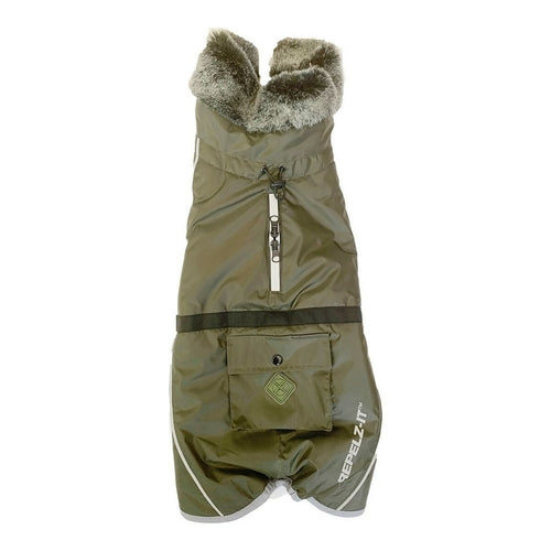 Manteau Imperméable pour Chien – Vert 60 cm