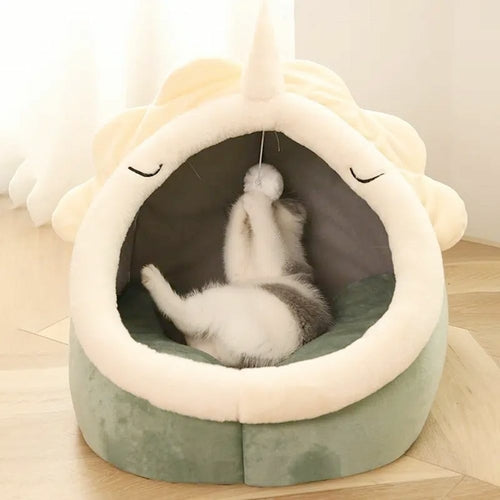 Maison Dinosaure pour Animal avec Jouet Inclus