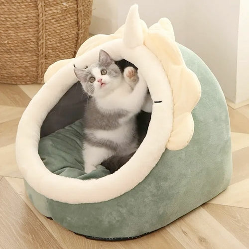 Maison Dinosaure pour Animal avec Jouet Inclus