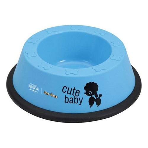 Gamelle Plastique Bleue pour Animal – Grande Taille