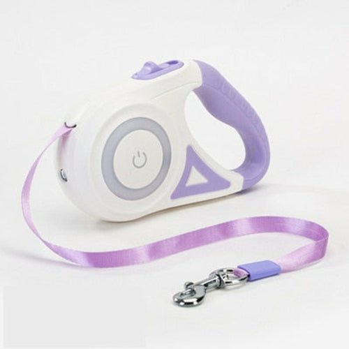 Laisse Rétractable Lumineuse pour Chien