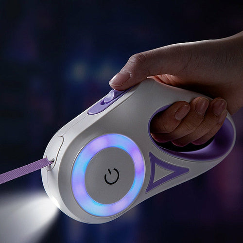 Laisse Rétractable Lumineuse pour Chien