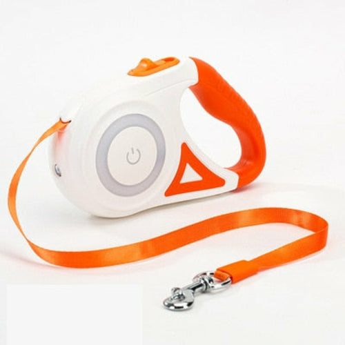 Laisse Rétractable Lumineuse pour Chien