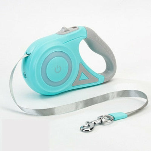 Laisse Rétractable Lumineuse pour Chien