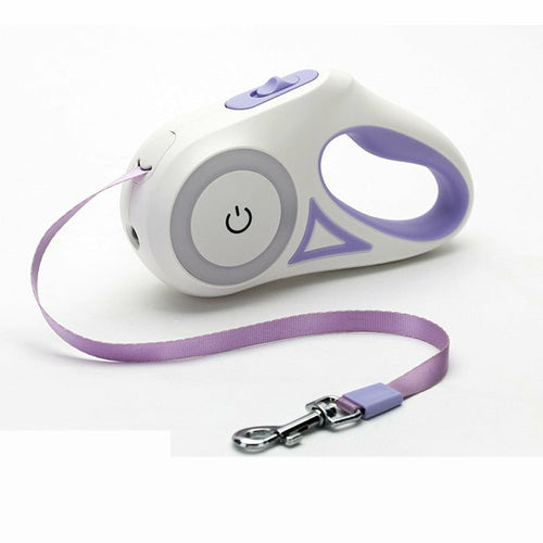 Laisse Rétractable Lumineuse pour Chien