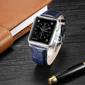 Bracelet Apple Watch en Cuir Véritable – Plusieurs Couleurs